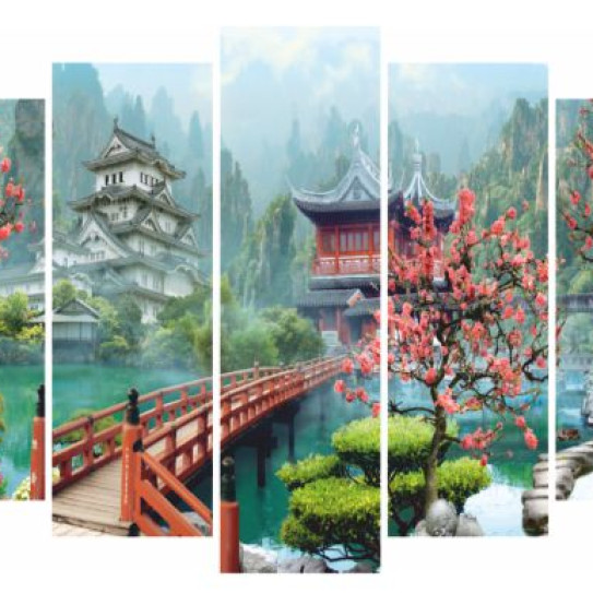 Модульная картина Япония
