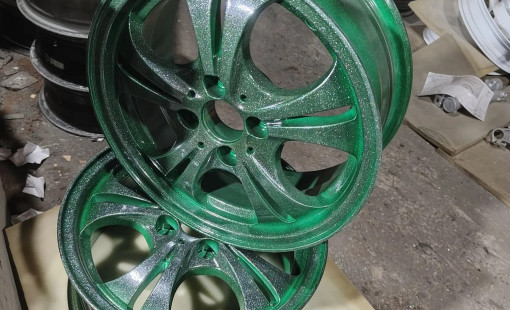 Пескоструйная обработка с последующей покраской